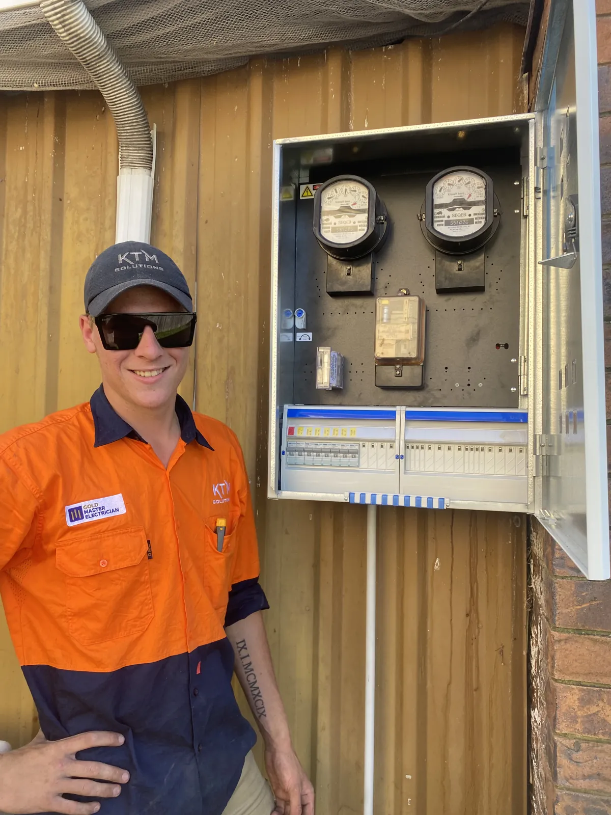 A weathered meter box due for a bayside upgrade